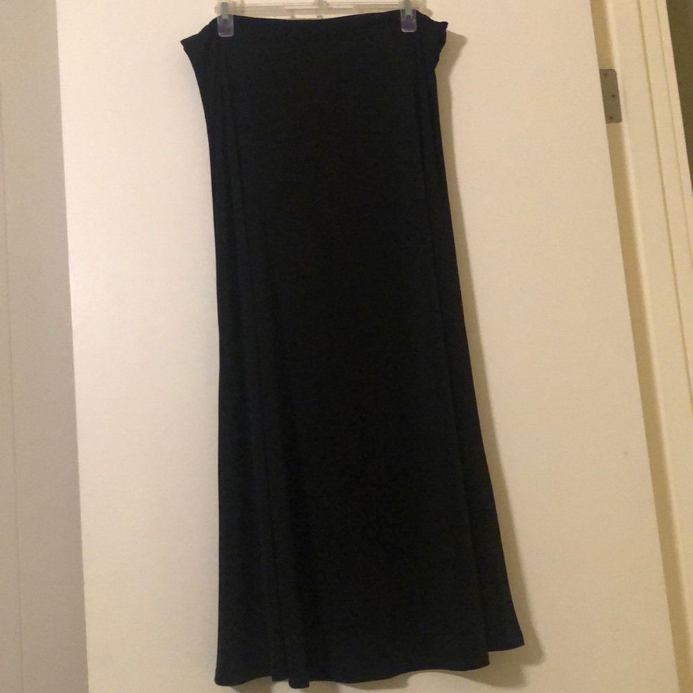 Black Lularoe maxi skirt